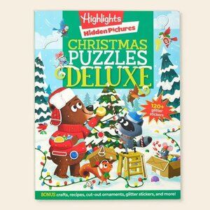 Highlights Hidden Pictures Christmas PuzzlesDeluxe NEW